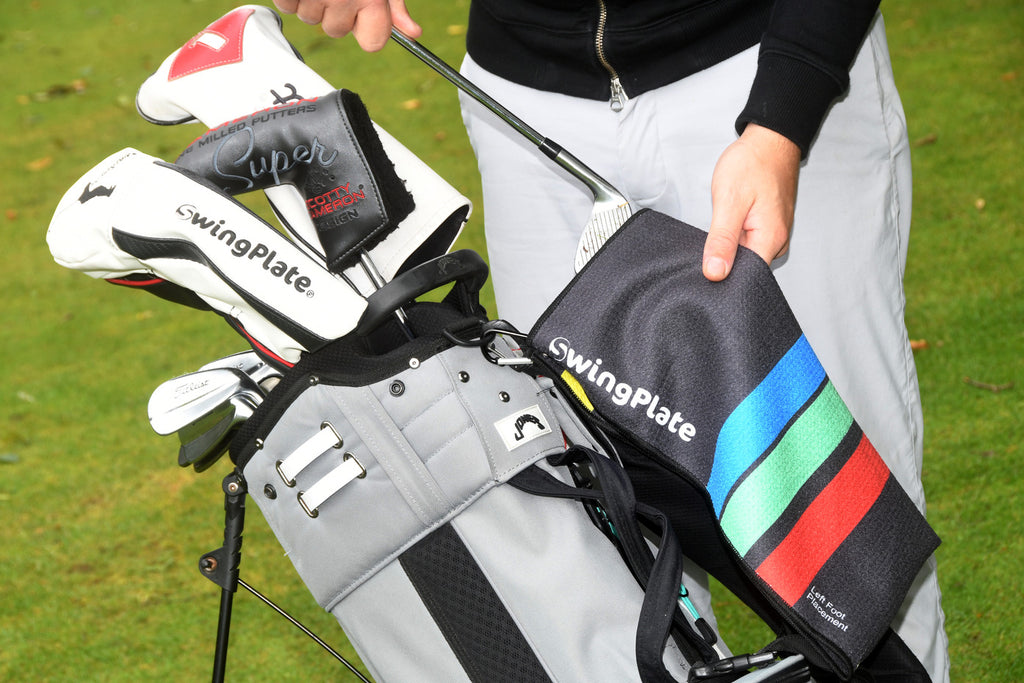 The Swing Plate Stance Towel