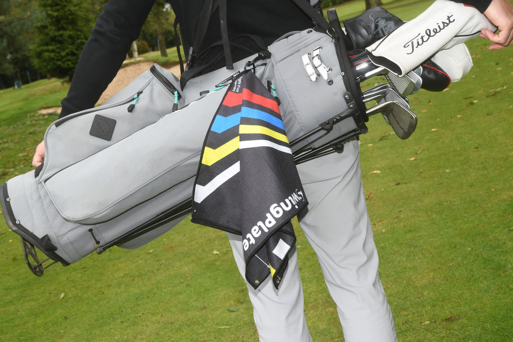 The Swing Plate Stance Towel