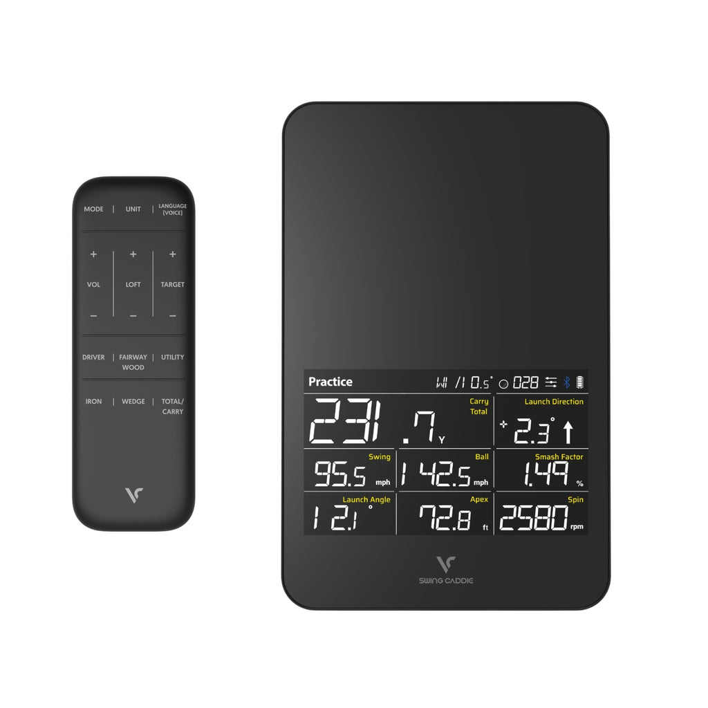 Voice Caddie SC4 Pro Launch Monitor with Alignment Stand