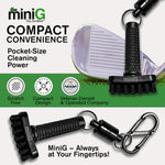 Grooveit miniG – Compact Dry Golf Brush