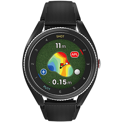 T9 Golf GPS Watch W/ Green Undulation And V.AI 3.0