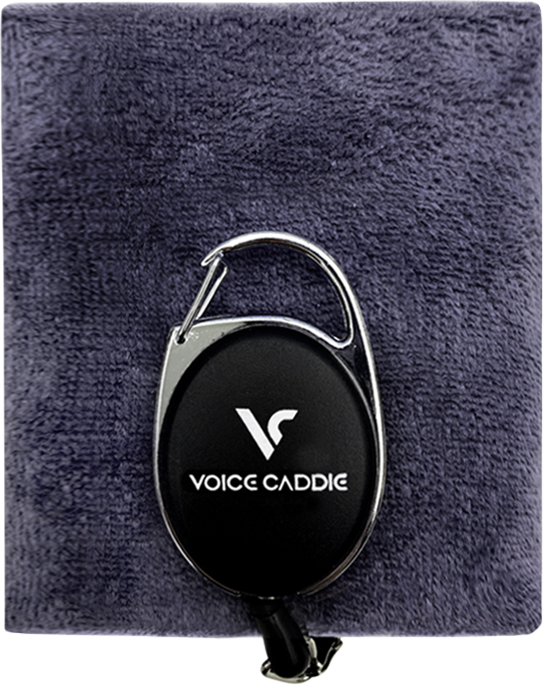 Voice Caddie Reel Wire Golf Towel