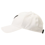 Fourteen Golf cap in white showing side profile view