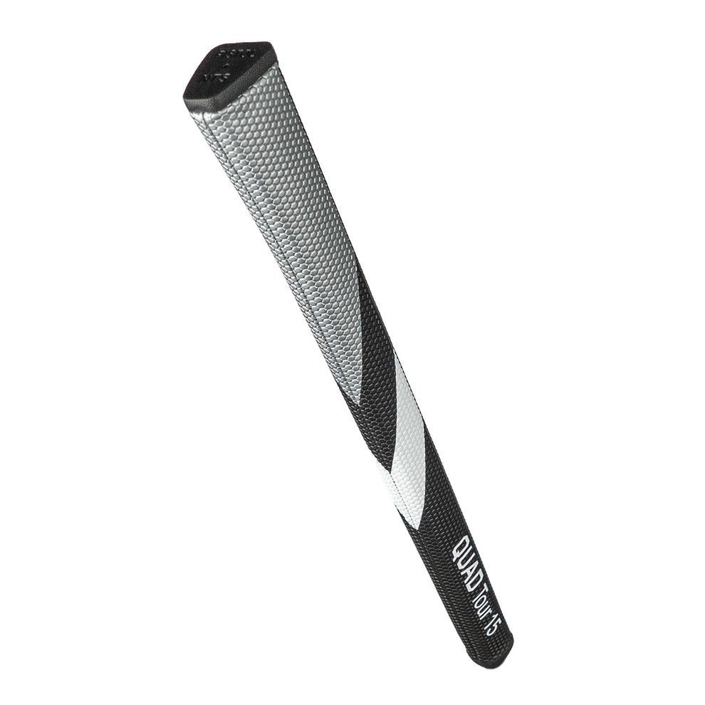 Garsen Quad Tour Pistol Pro 15 inch NTS Putter Grip angled view textured cord body