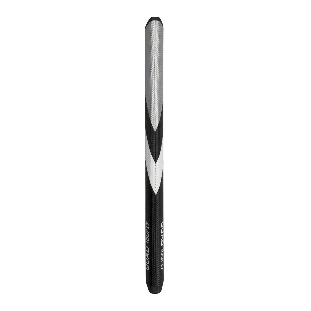 Garsen Quad Tour Pistol Pro 17 inch Putter Grip side view slim black profile