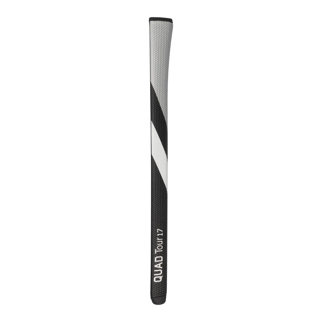 Garsen Quad Tour Pistol Pro 17 inch Putter Grip front view full length black grey