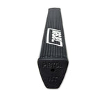 Garsen Quad Tour Pistol Pro Putter Grip cap end view black rubber top with logo
