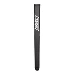 Garsen Quad Tour Pistol Pro Putter Grip front view slim black profile