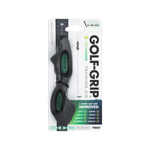 Golf grip training aid with packaging on a white background