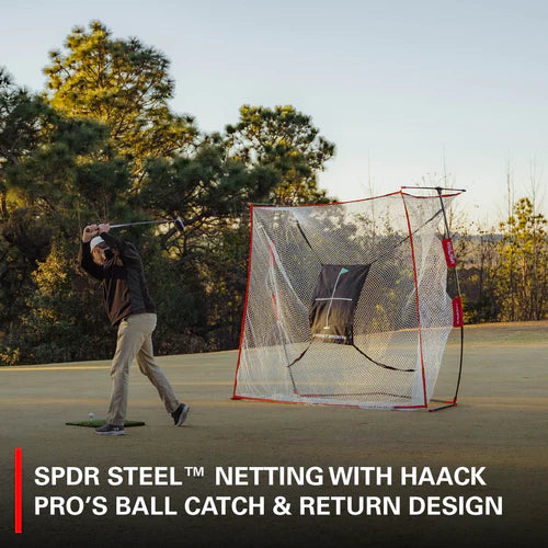 Rukket Haack Pro Golf Net with SPDR STEEL™ Netting