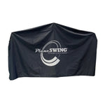Black cover with Plane Swing logo on a white background