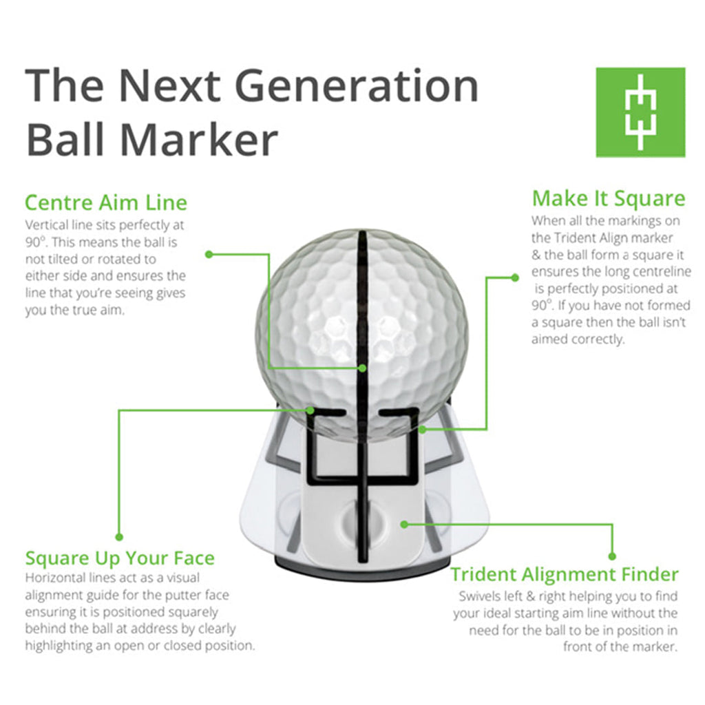 Trident Align 2.0 Adjustable Ball Marker Pack