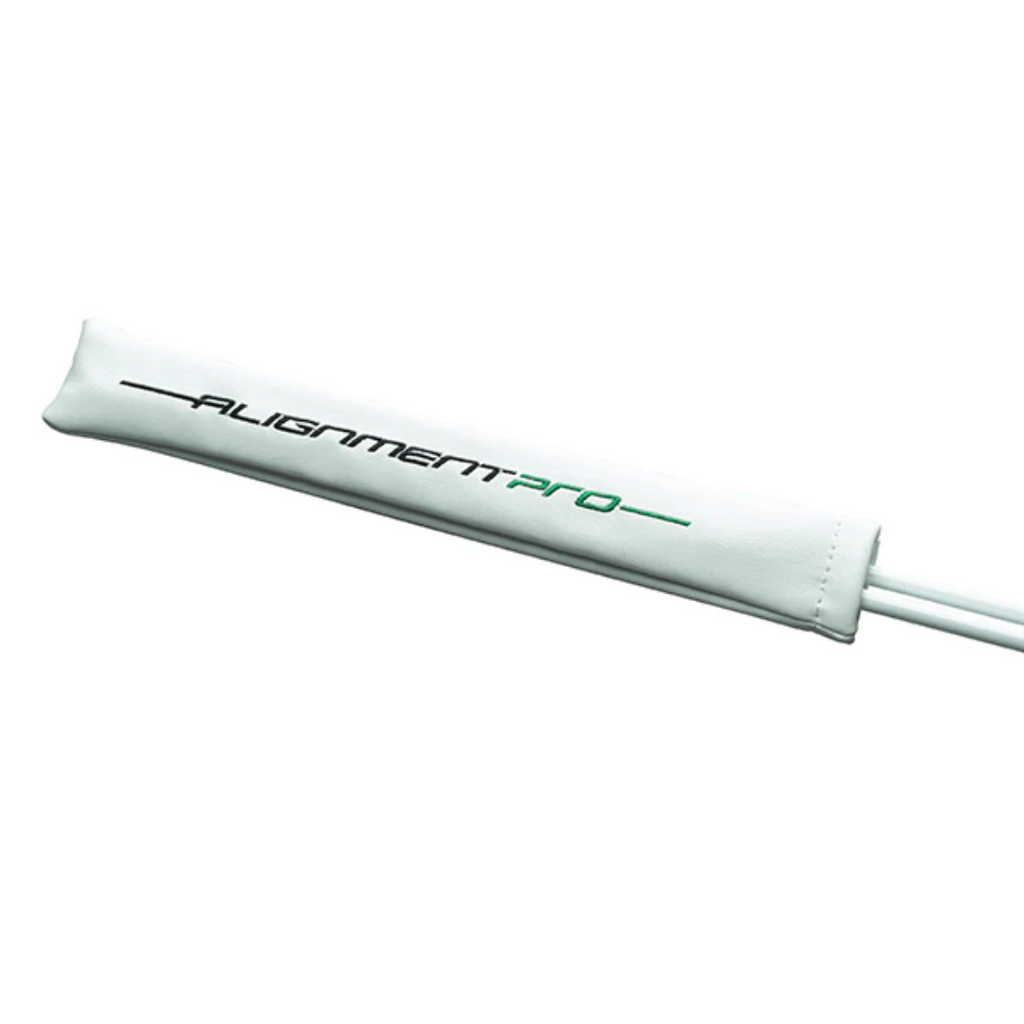 Alignment sticks cover in white