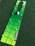 Eyeline Indoor Putting Gate Posts used in a green alignment putting stroke 