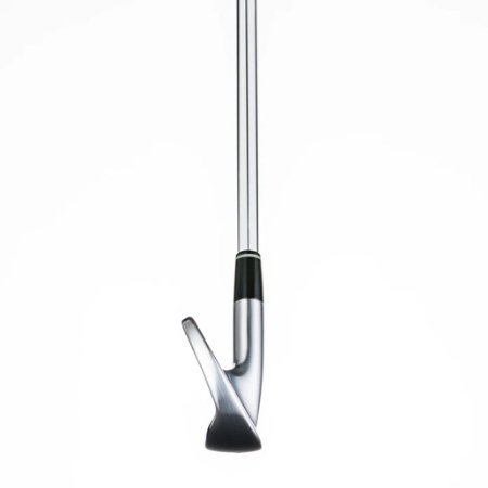 Fourteen TB-5 Forged Iron showing full length shaft and clubhead at address angle on white background