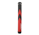 Garsen Max Putter Grip front view red black chevron