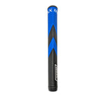 Garsen Max Putter Grip cap end view blue black slim profile