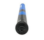 Garsen Max Putter Grip cap end view blue black rubber end cap