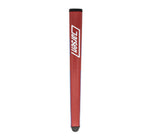 Garsen Quad Tour Putter Grip front view red full length