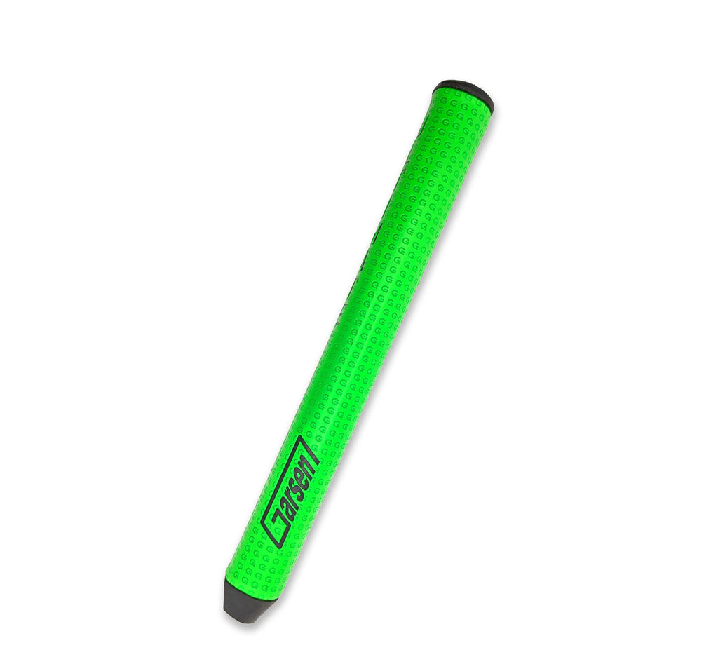 Garsen Ultimate Putter Grip front view bright green full length