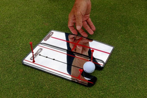 Eyeline Golf Shoulder Mirror - Putting Alignment Mirror (Small)
