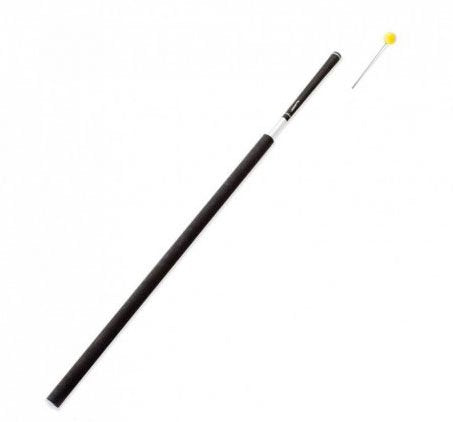 PlaneSWING Training System with PowerSLIDER PowerSLIDER rod isolated on white