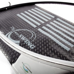 PlaneSWING Training System with PowerSLIDER close up non-slip platform base detail