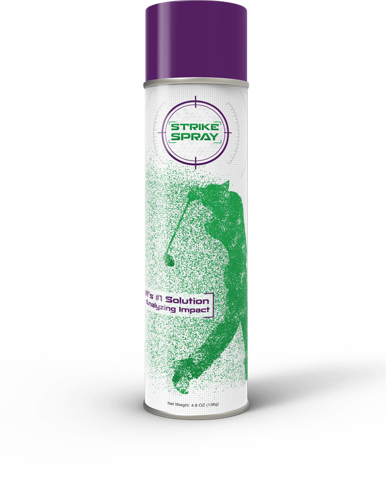 Strike Spray Impact Spray single can green purple label