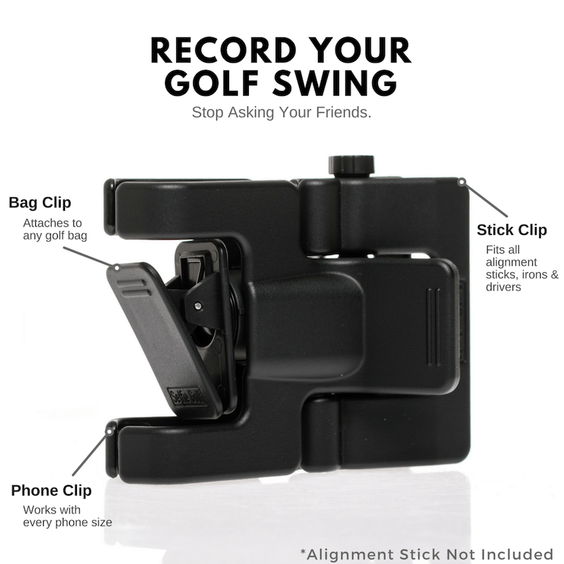 SelfieGOLF - Mobile Phone Clip System